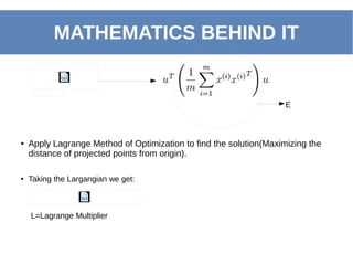 Introduction to Principle Component Analysis | ODP