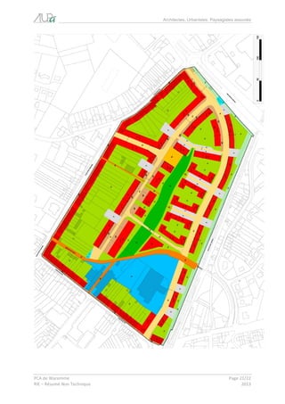 Architectes, Urbanistes, Paysagistes associés 
PCA de Waremme Page 21/22 
RIE – Résumé Non Technique 2013 
 