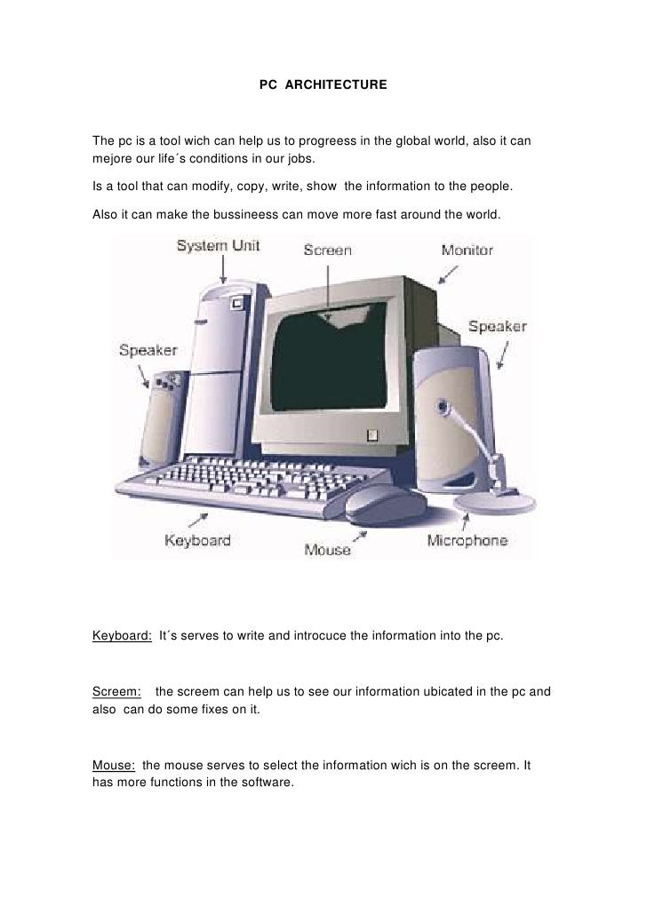 PC ARCHITECTURE