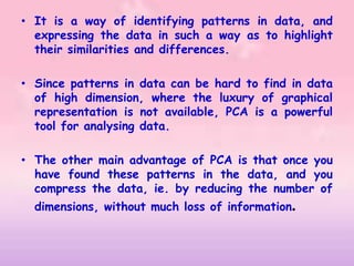 Pca analysis | PPTX