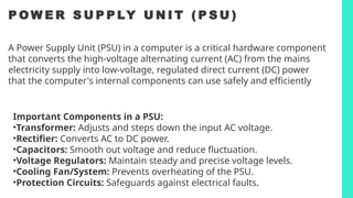 Explains Interdependency of the Components of the Computer | PPTX