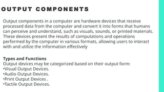 Explains Interdependency of the Components of the Computer | PPTX