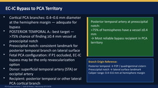 Pca Inervates PCA Surgical anatomy by Dr Prasanna D Hegde. Neurosurgery Resident ...