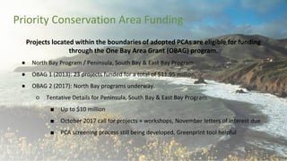 Priority Conservation Areas (PCAs) | PPT