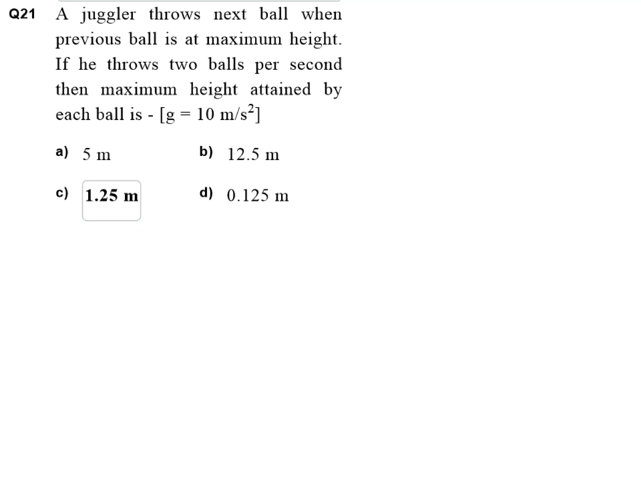 Physics Questions
