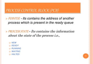 process control block | PPTX