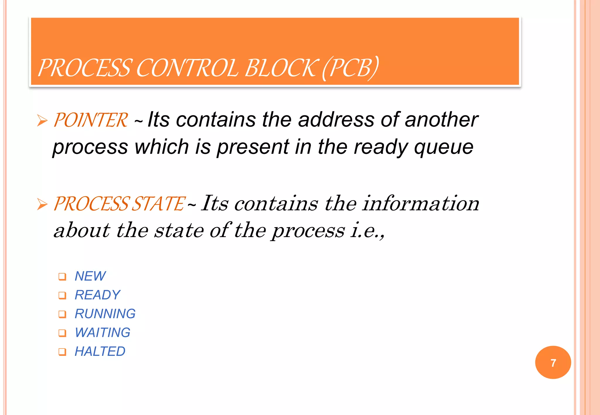process control block | PPT