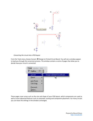 Using PCB wizard for PCB implementation | PDF