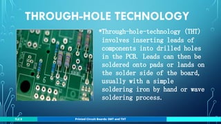 Tht Process PCB.pptx.pdf Pcb Good characteristics ppt | PDF