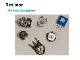 PCB variable resistors Resistor 
