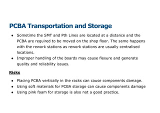 PCB Assembly Handling Good Practices Learning | PDF