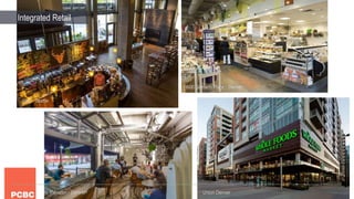 23Denizen – D4 Urban – Denver, CO
Integrated Retail
Via6 - Seattle
1600 Glenarm Place - Denver
Union DenverDenizen - Denver
 