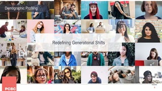 6
Demographic Profiling
Redefining Generational Shifts
 