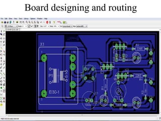 Board designing and routing

 