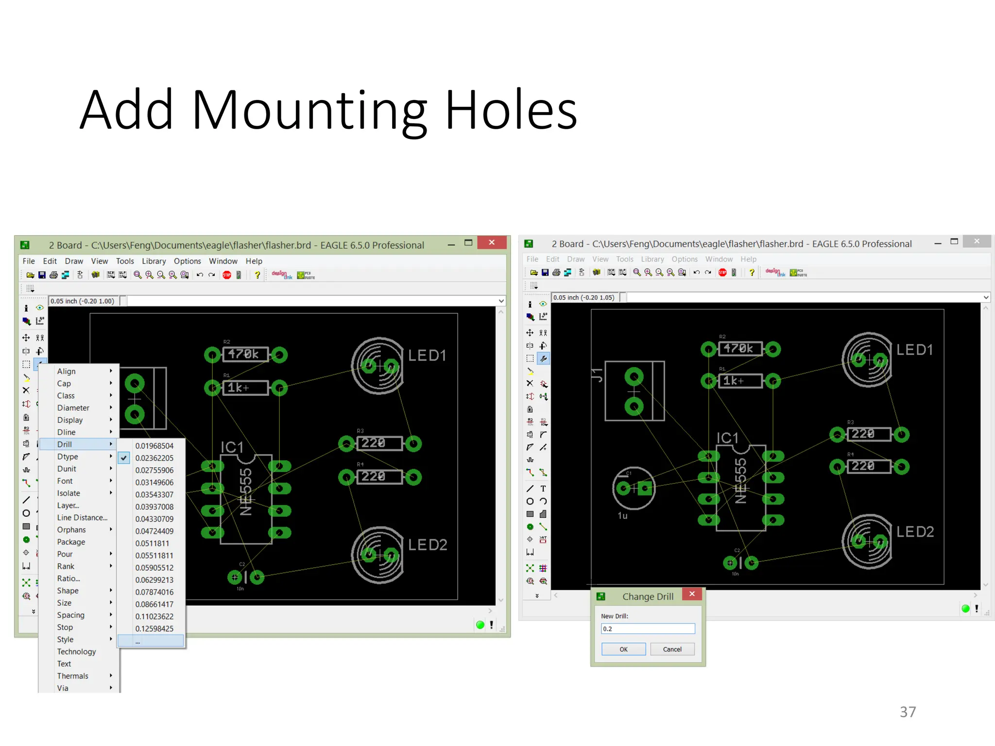 Add Mounting Holes
37
 