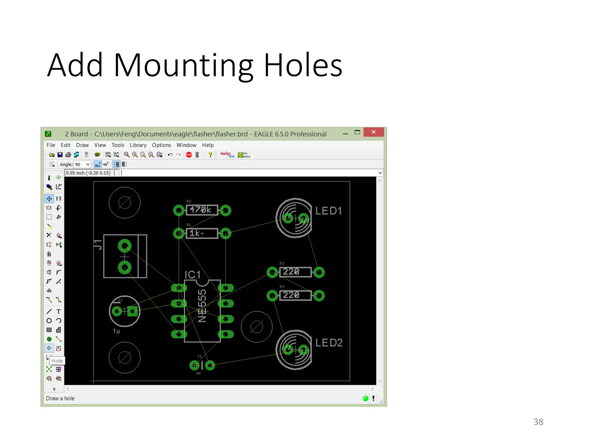 Add Mounting Holes
38
 