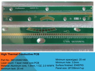 PCB Fabrication at EFPCB | PPTX