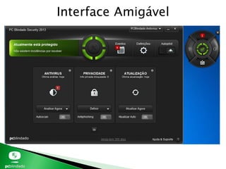 Interface Amigável
 