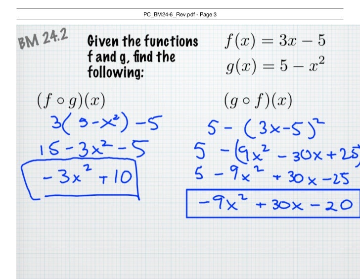 precalc bm review 1