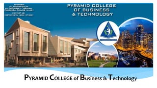 PYRAMID COLLEGE of Business & TechnologyG.T. Road, National Highway 1, Mehtan, Phagwara, Punjab 144401
 