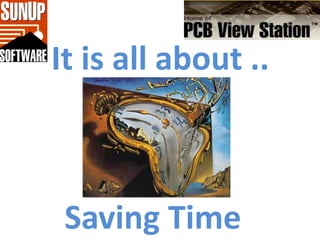 It is all about .. Saving Time 