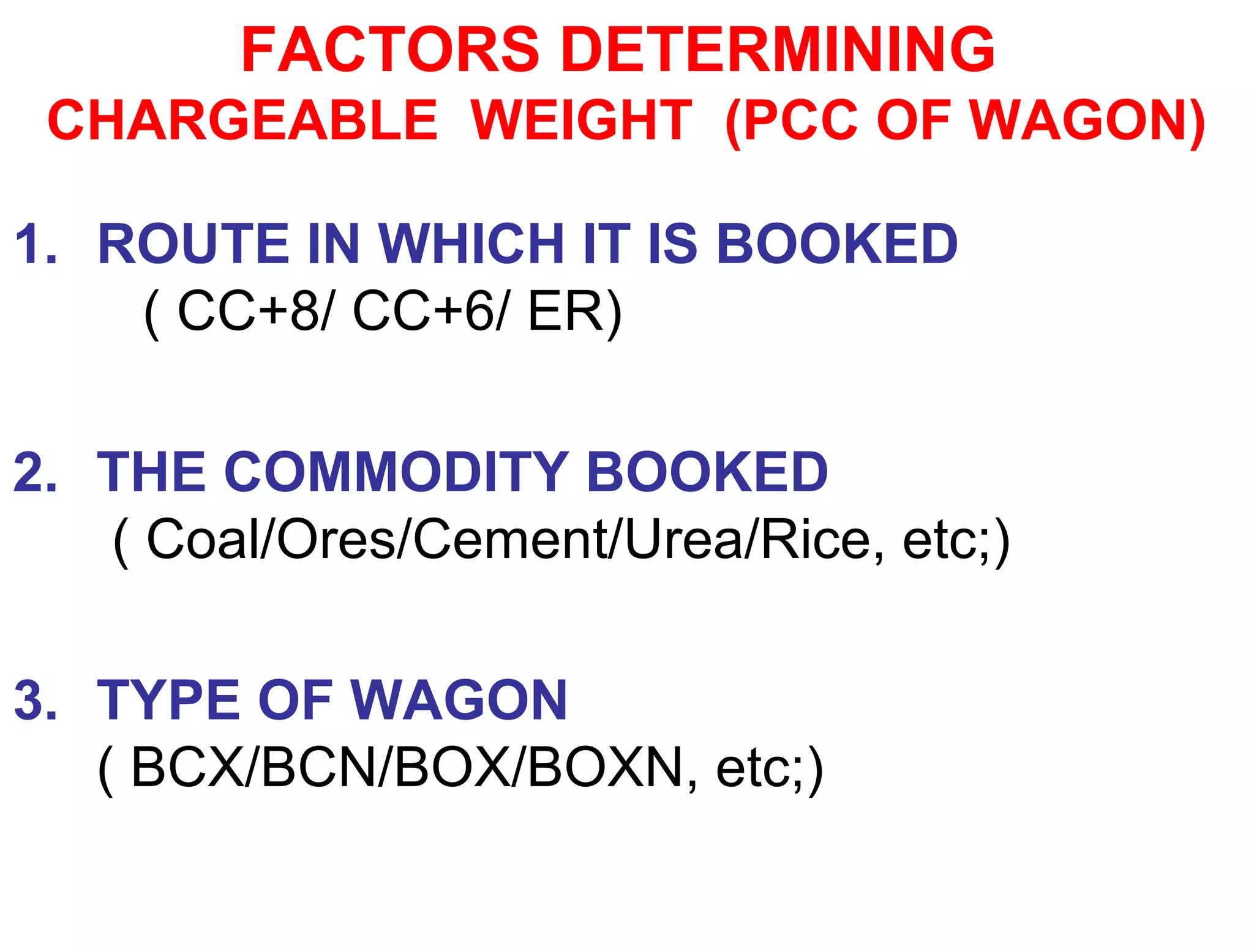 Pcc For Ramp Pcc weighment-overloading | PPT