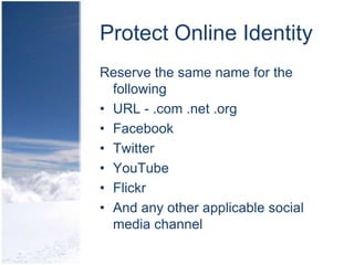 Site Structure Plan site structureDon’t forget to include pages for:About UsContact UsE-MailMailing AddressPhone#/Skype