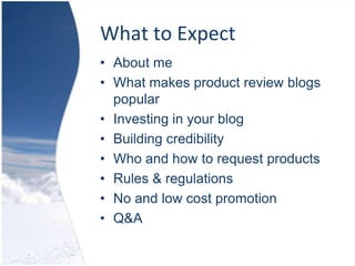 What to ExpectAbout me