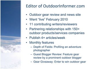 Investing in your blog