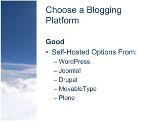 No and low cost promotion