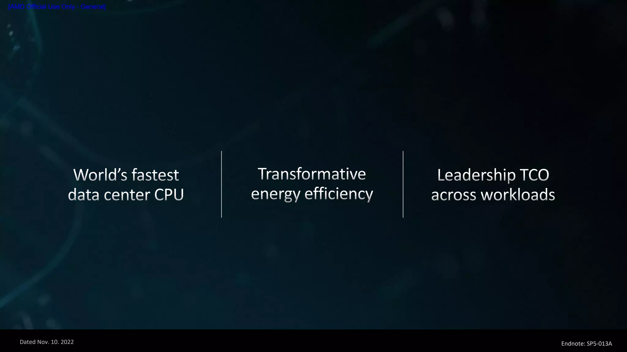 Dated Nov. 10. 2022
[AMD Official Use Only - General]
Endnote: SP5-013A
 