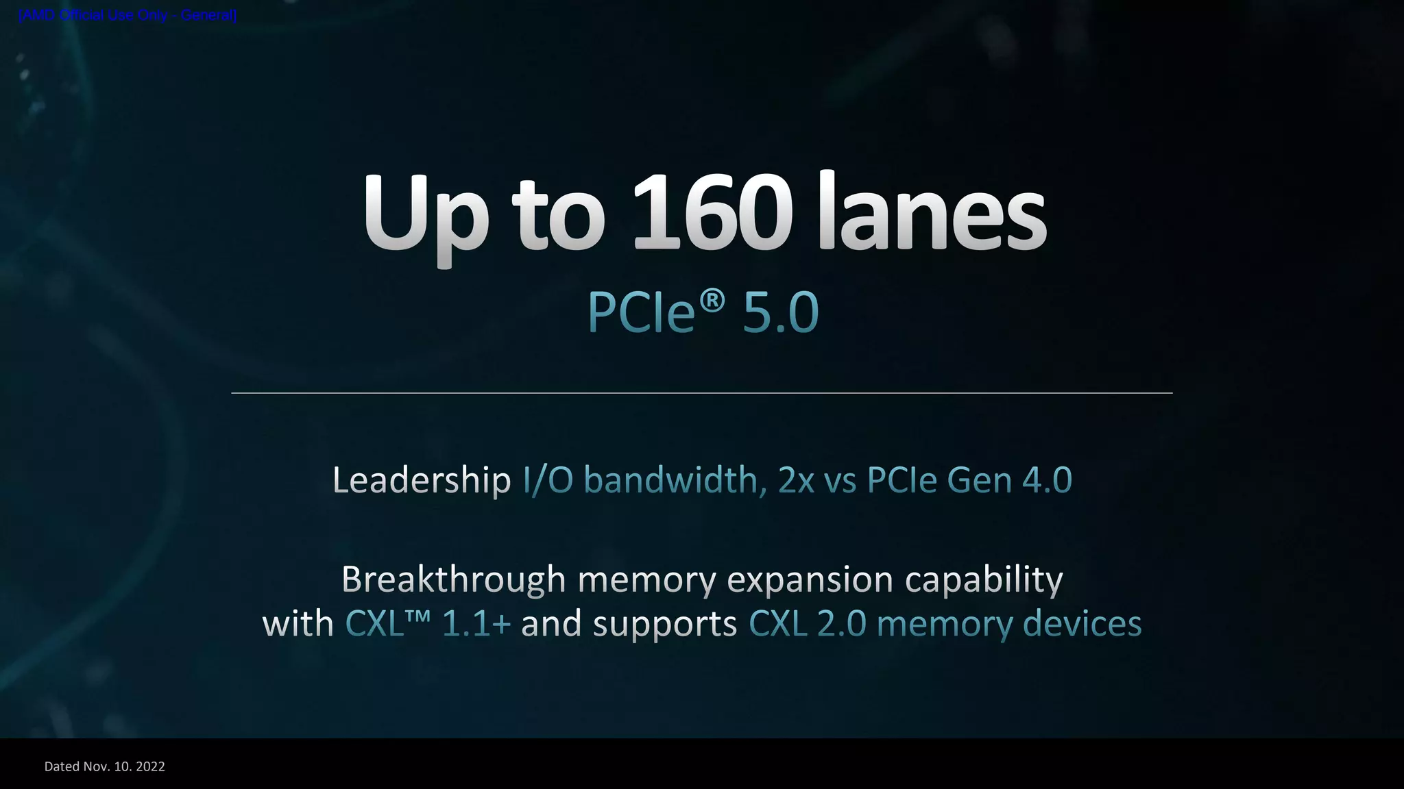 Dated Nov. 10. 2022
[AMD Official Use Only - General]
 