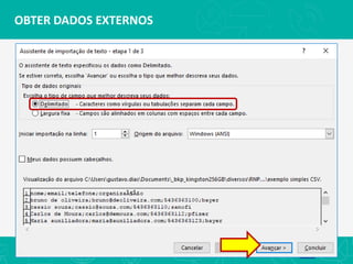 OBTER DADOS EXTERNOS
 