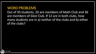 Mathematics in the Modern World - GE3 - Set Theory | PPTX