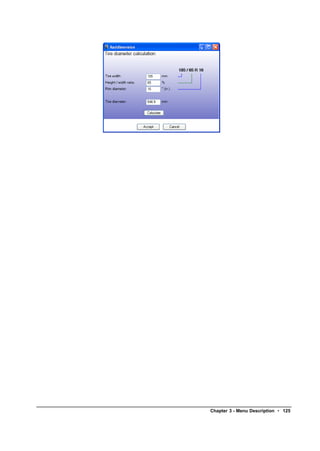 Chapter 3 - Menu Description • 125
 