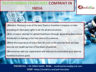 PHONE NO. - +91 9896156060 MAIL - info@nimblesbiotech.com
VISIT- 6275/11, Nicholson Road, Ambala Cantt, Haryana
PCD PHARMA...