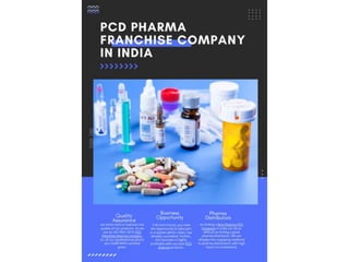 PCD Pharma Franchise Company in India.pptx