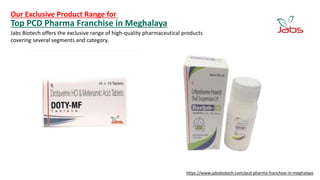 PCD Pharma Franchise in Meghalaya