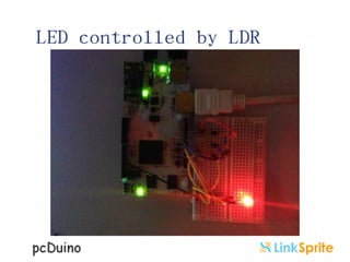 LED controlled by LDR

 