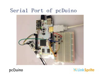 Serial Port of pcDuino

 