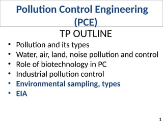 Pollution Control Engineering presentation .pptx