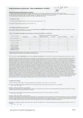 Aprovado em Conselho Pedagógico em   9/150
 