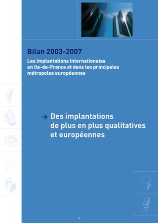 Bilan des IDE en Europe 2008