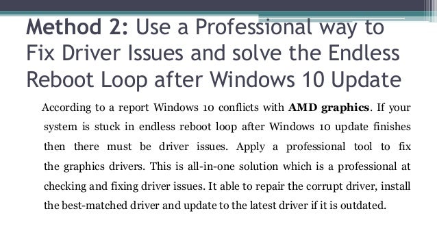 Top 2 Ways to Fix Endless Reboot Loop after Windows 10 Update
