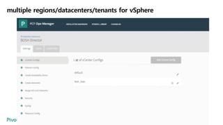 multiple regions/datacenters/tenants for vSphere
 