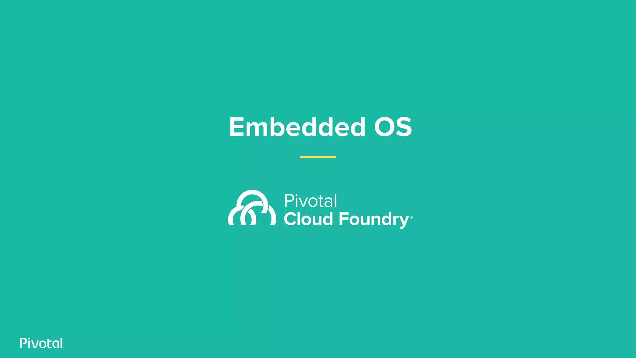 Embedded OS
 