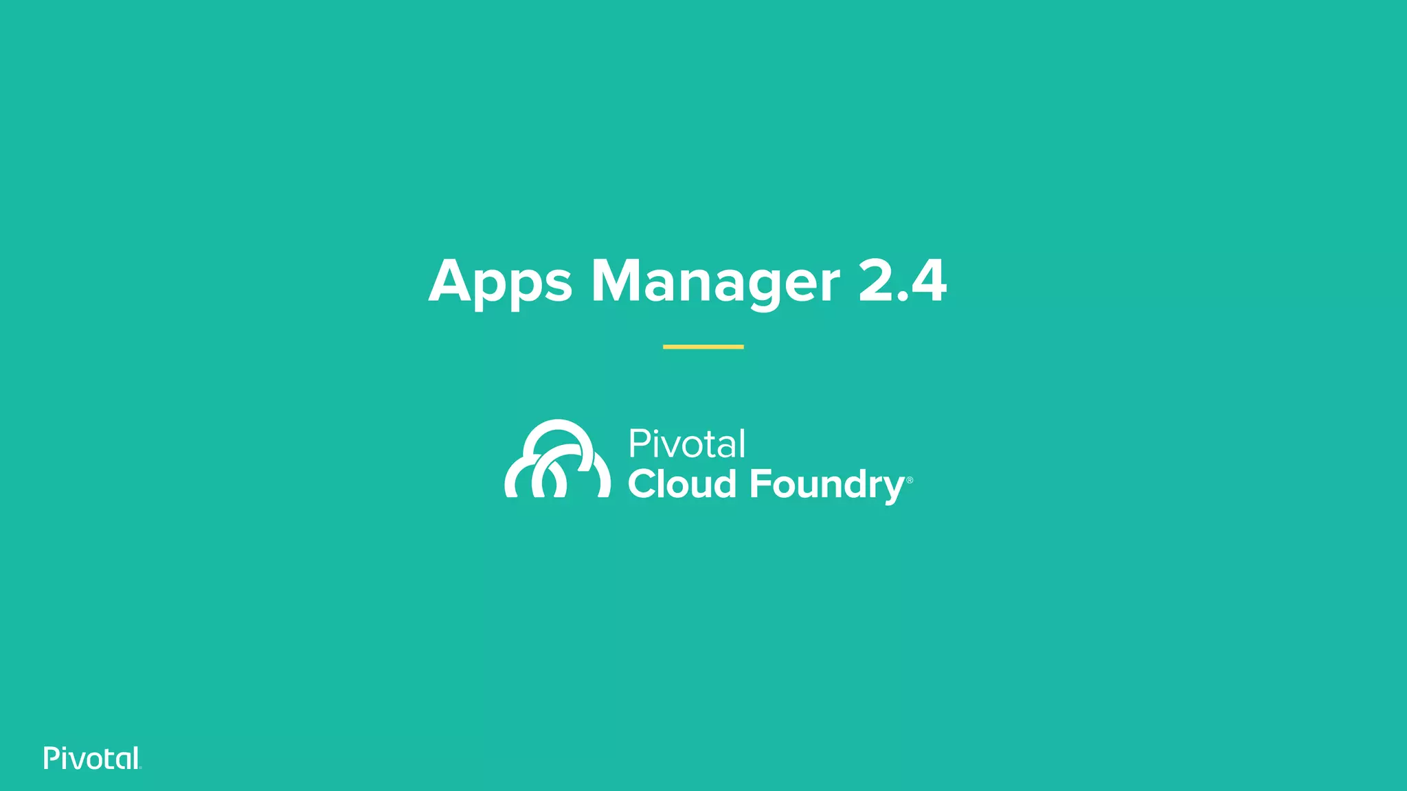 Apps Manager 2.4
 