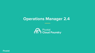 Operations Manager 2.4
 
