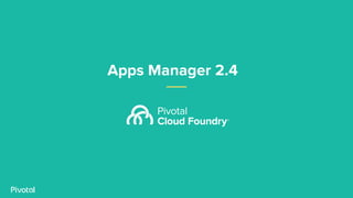 Apps Manager 2.4
 