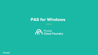 PAS for Windows
 